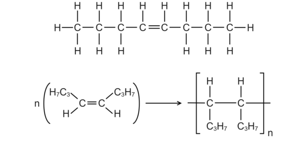 Polymerisation of oct-4-ene