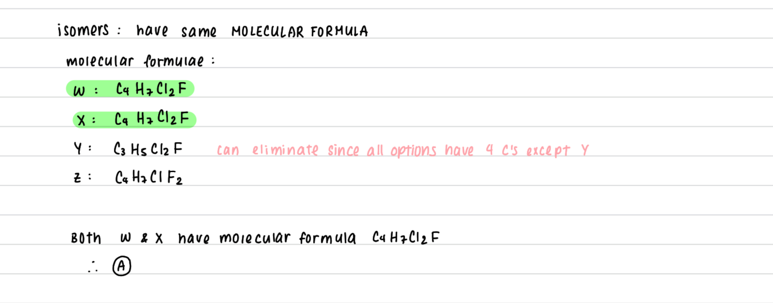 Solutions to HSC Chemistry 2014 Q9 